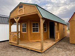 #7 12x28 Deluxe Lofted Playhouse