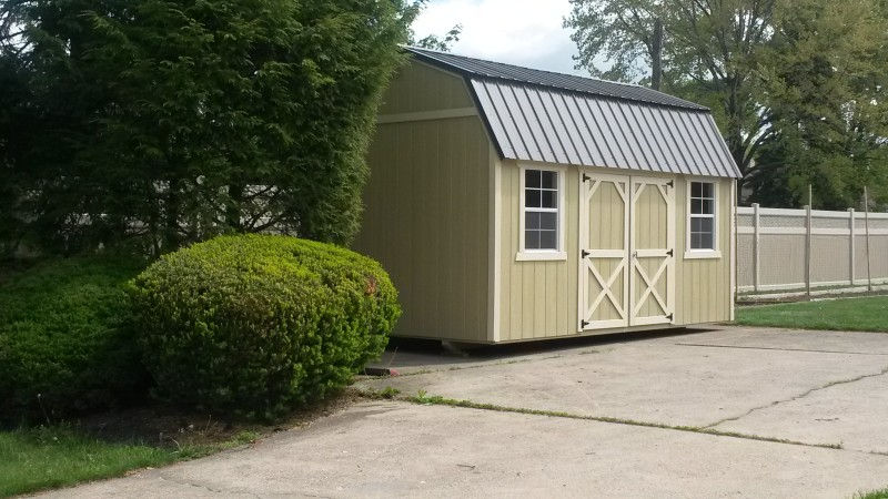 10x16 Side Lofted Barn