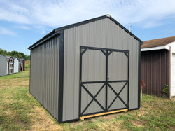 #18 10x16 Vertical Metal Shed