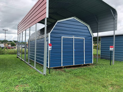 #7 12x20 Lofted Metal Barn