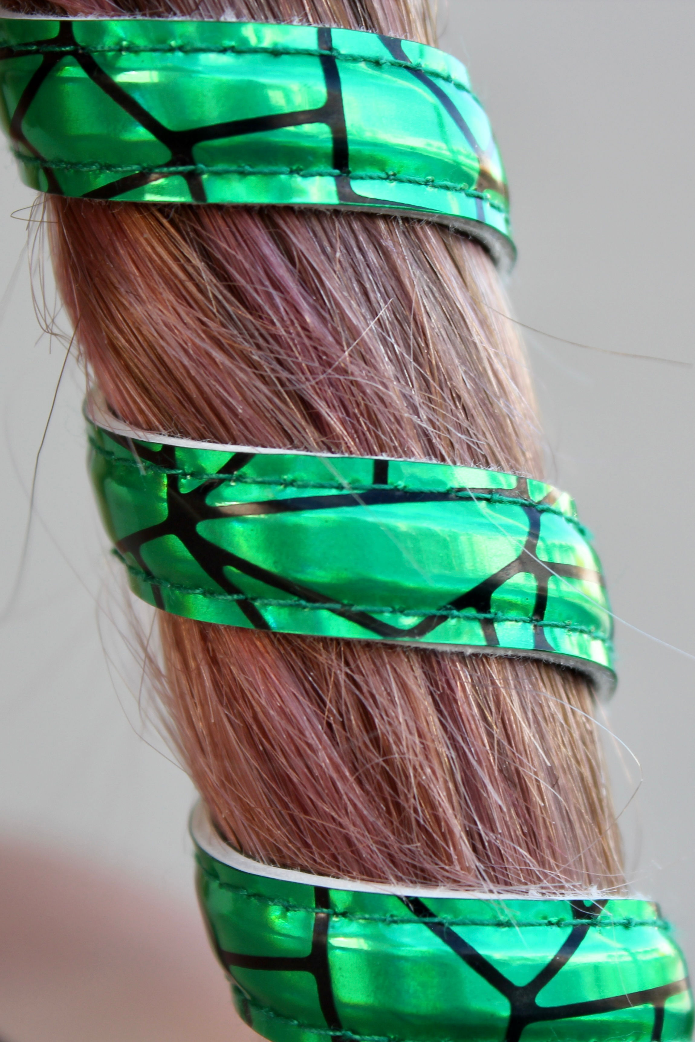 Green Holographic Limited Edition Pony Wrap