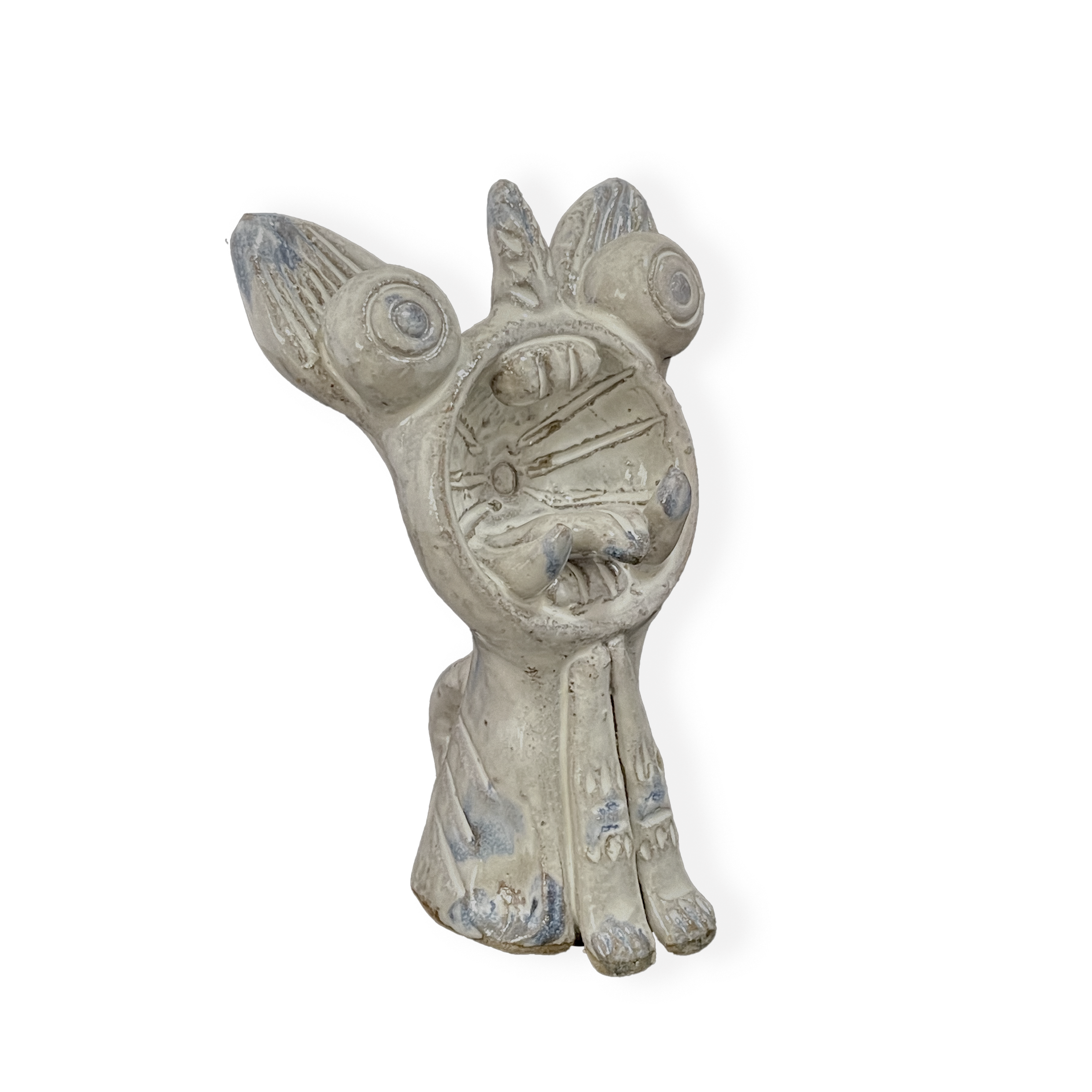 【雲南瓦貓】站立款 灰藍