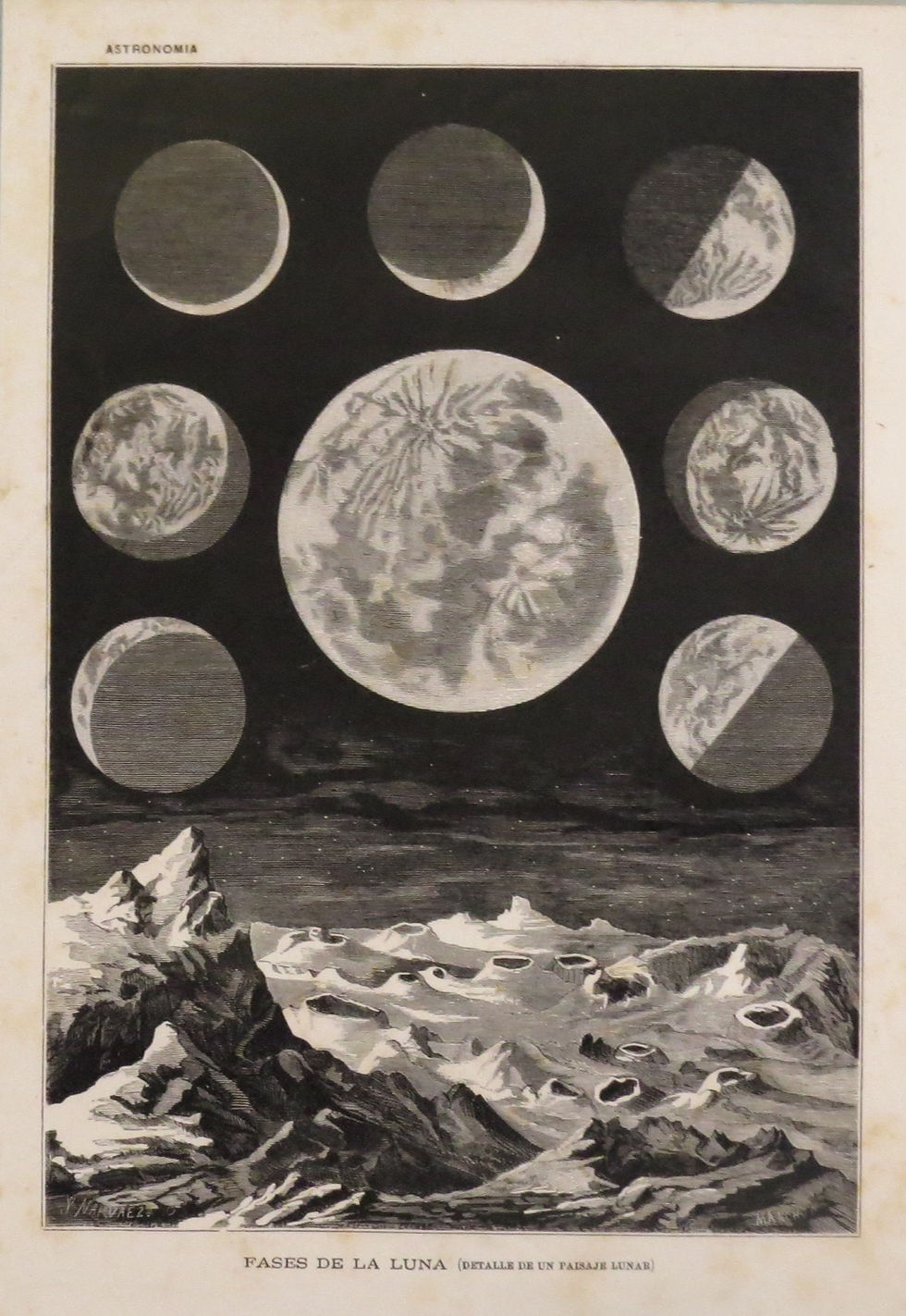 La Luna en papel: grabados antiguos y el eterno deseo de explorar