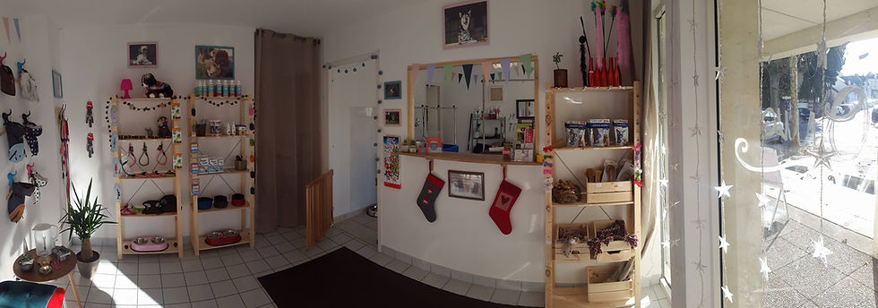 Salle de vente et d'attente