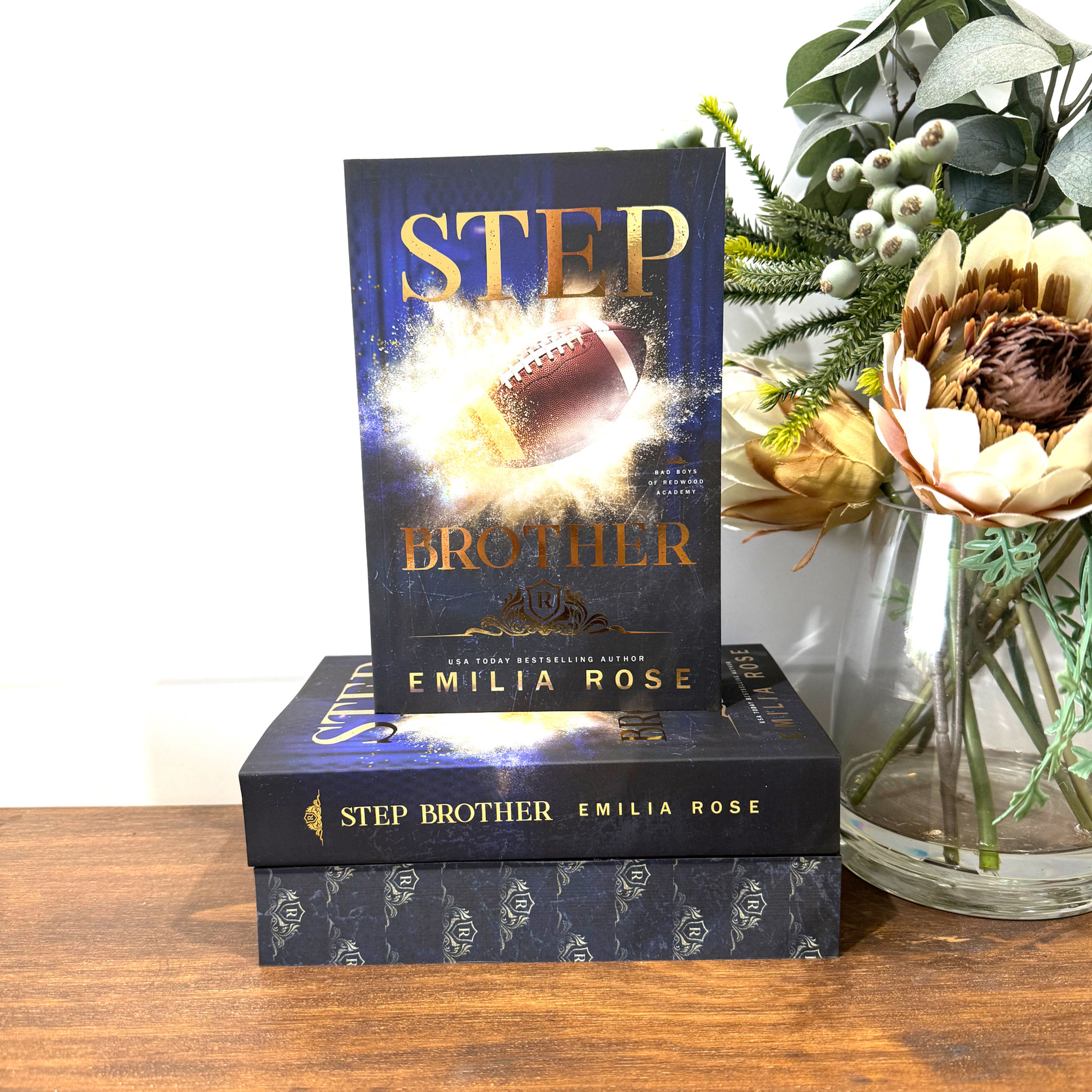 Stepbrother by Emilia Rose SPRAYED EDGE Paperback