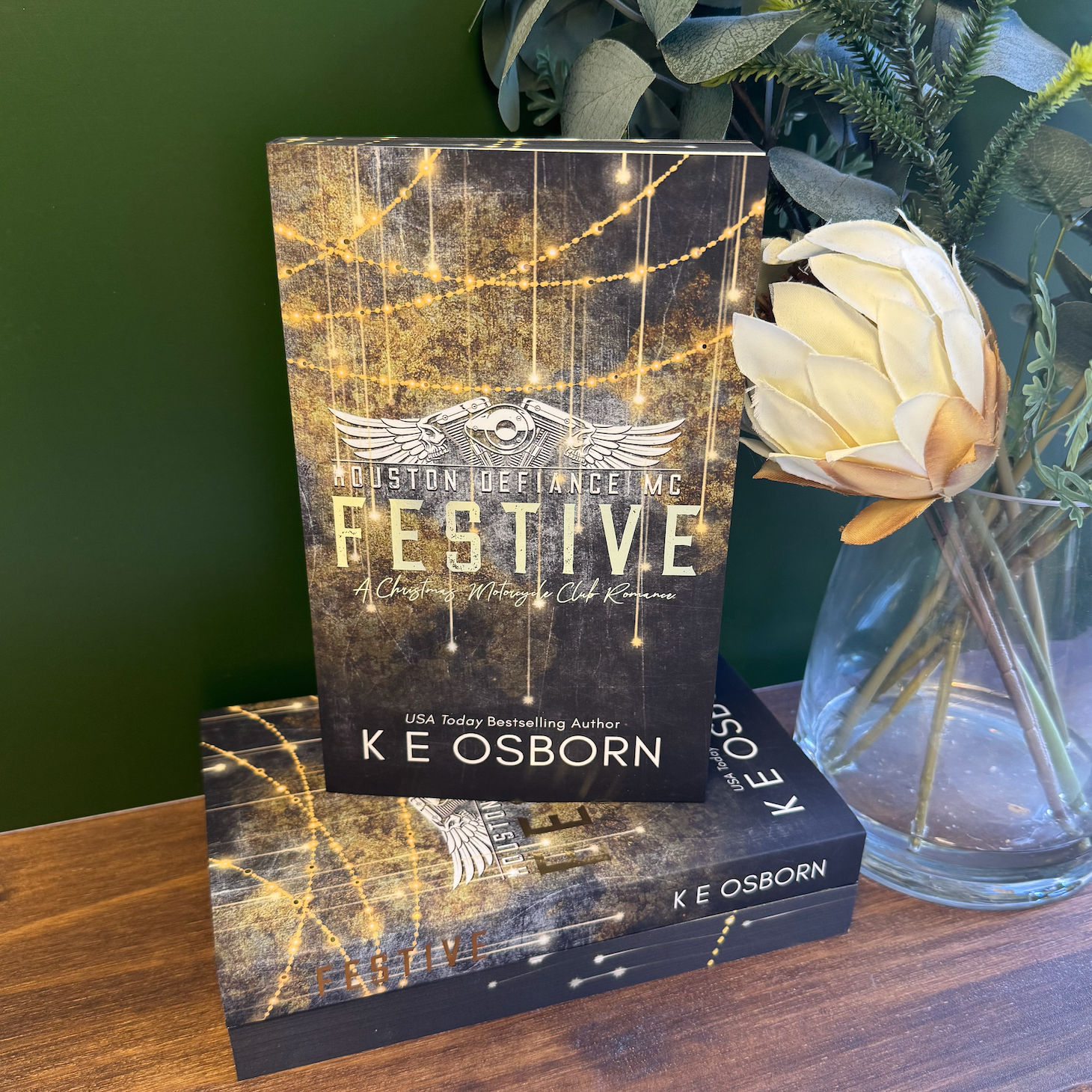 Festive by KE Osborn SPRAYED EDGE Paperback