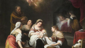 Bartolomé-Esteban Murillo - Die Geburt Johannes des Täufers