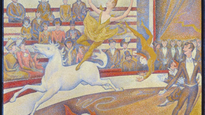 George Seurat - The circus / At the gallery