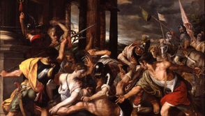 Jodocus van Winghe - Delila's Betrayal and Samson's Capture