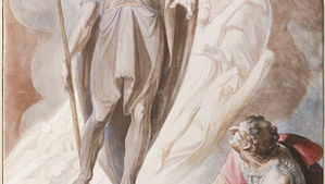 Johann Heinrich Füssli - Teiresias sagt Odysseus die Zukunft voraus