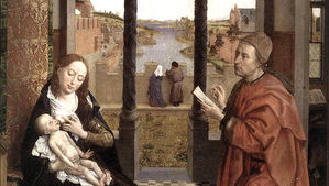 Rogier van der Weyden - Die Lukasmadonna