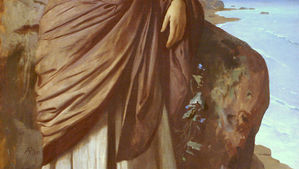 Anselm Feuerbach - Am Meer (Moderne Iphigenie)