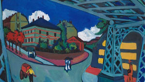 Ernst Ludwig Kirchner - Eisenbahnüberführung Löbtauer Straße