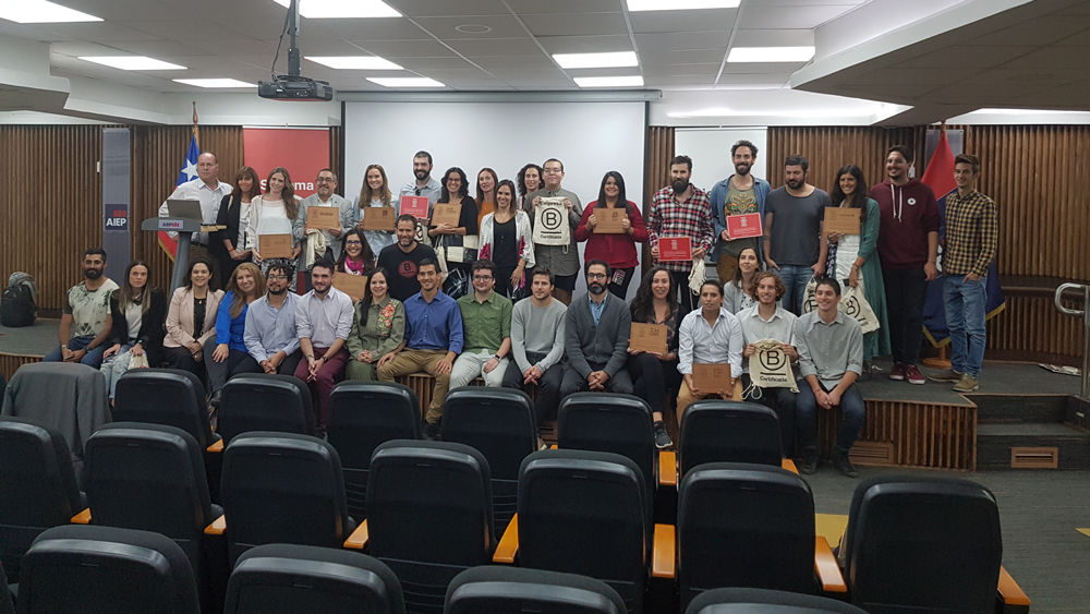 Recibimos el diploma que nos certifica como Empresa B