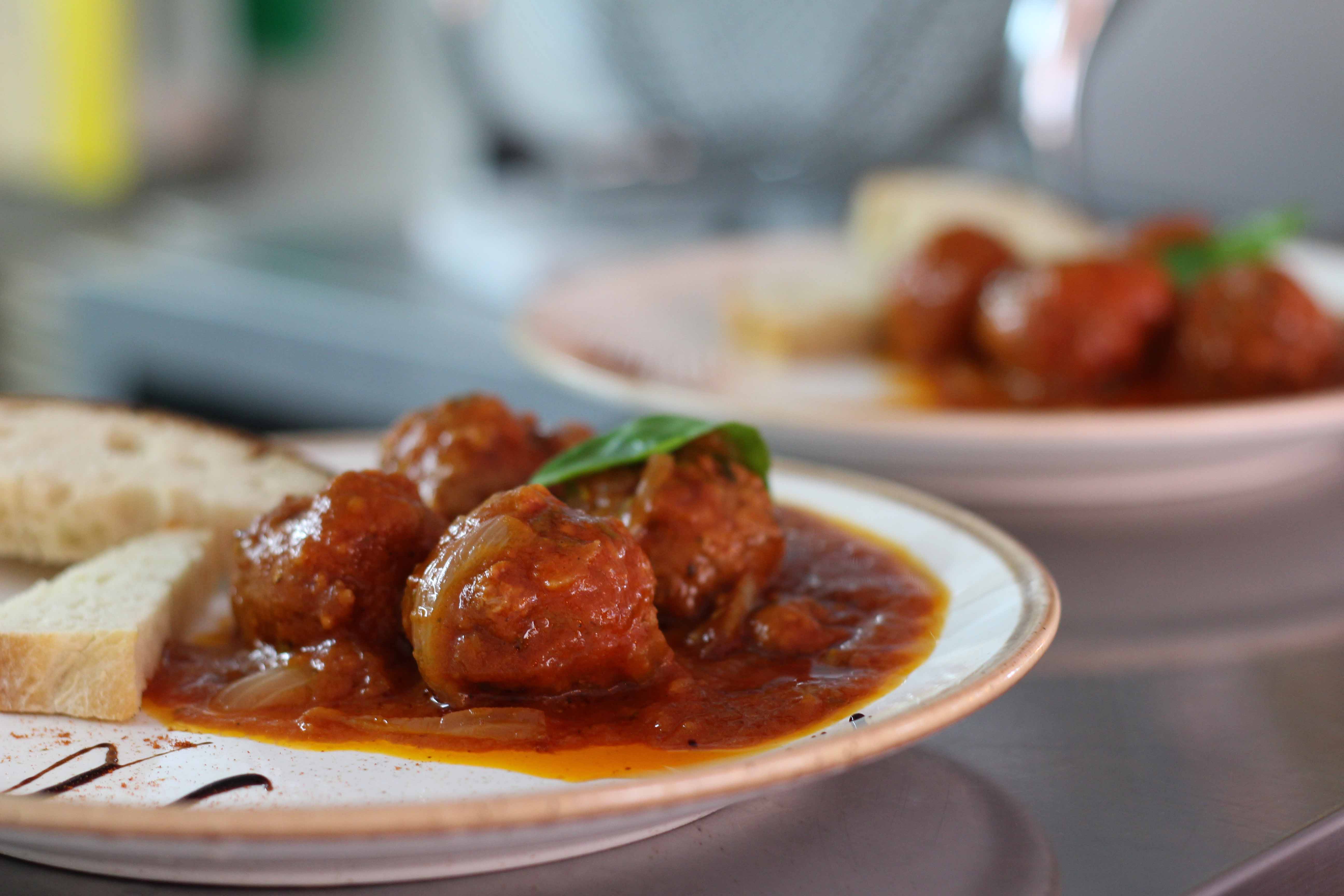 Arranged Food and Objects