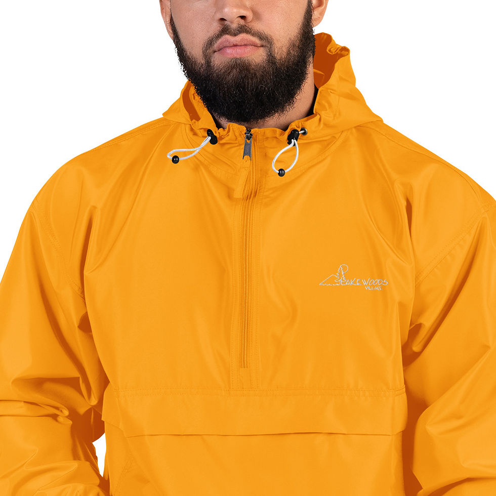 Thumbnail: Lakewoods Village Embroidered Champion Packable Jacket