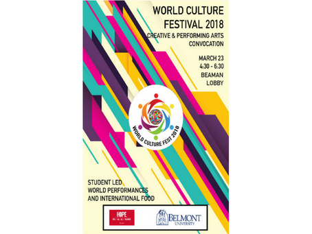 Third annual World Culture Week comes to Belmont