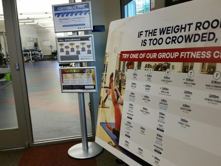 Fitness and recreation: Navigating a crowded gym