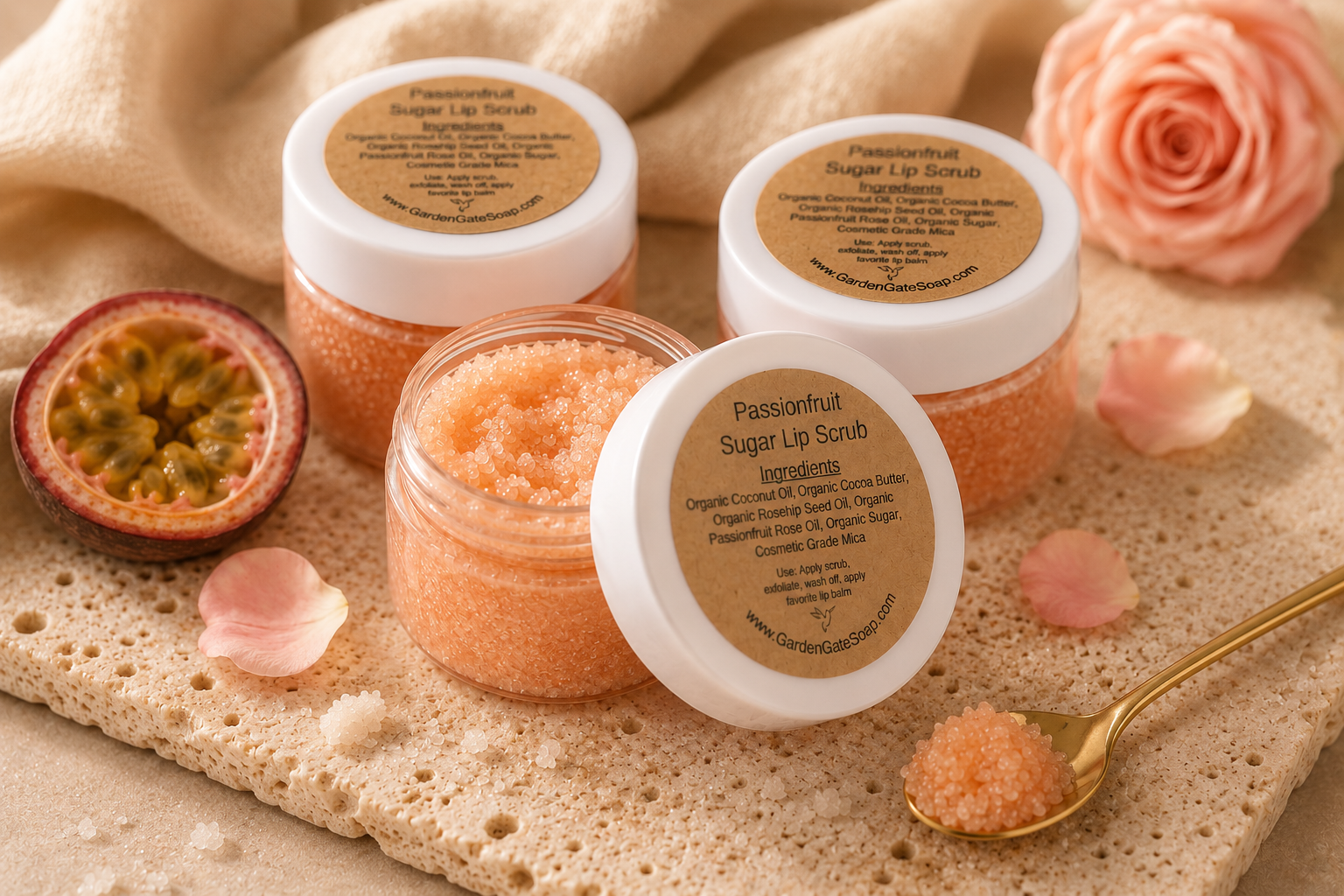 Passionfruit Sugar Lip Scrub