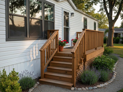 Mobile Home Steps and Decks