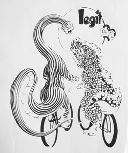 Legit Bicycles T-shirt Design