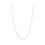 Thumbnail: Links of London Essentials 18kt Rose Gold 1mm Cable Chain 45cm