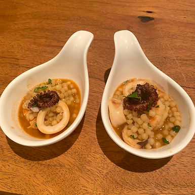 Fregola tostata de Frutos do Mar
