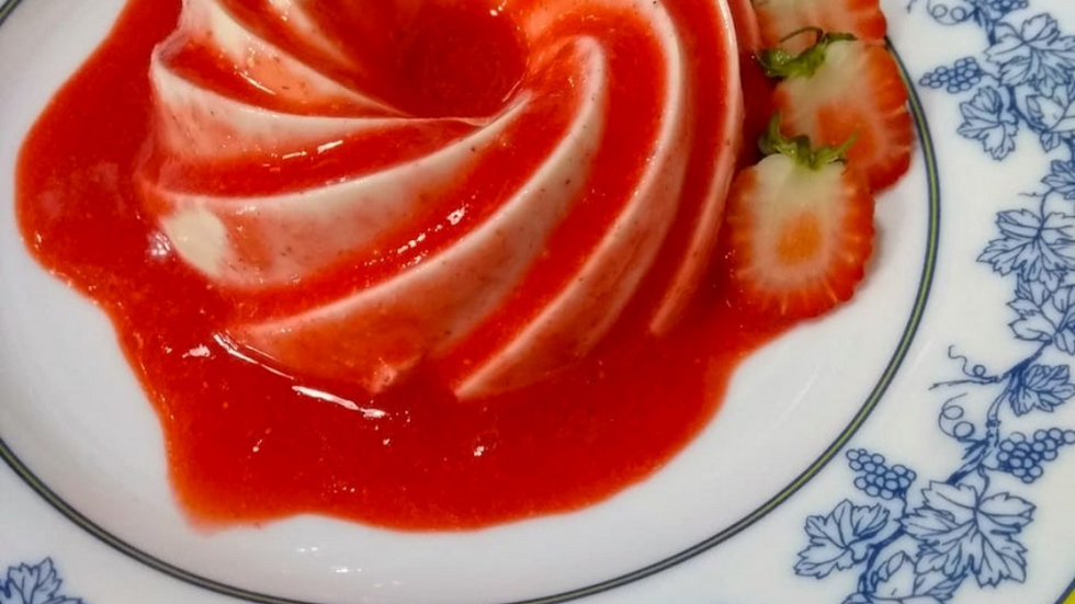 Panacotta de Morango