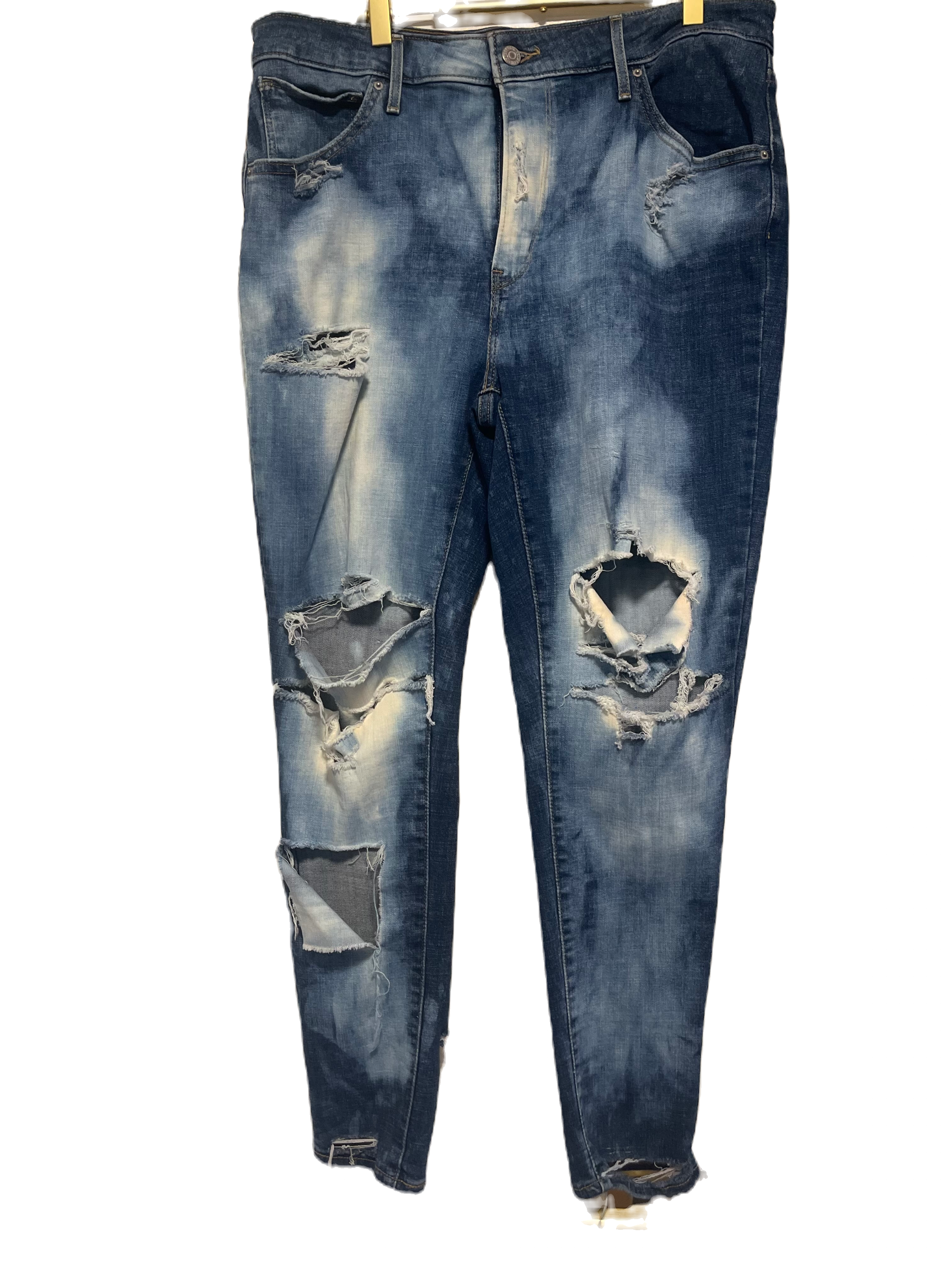 RDD Destructed Skinny Denim Jeans
