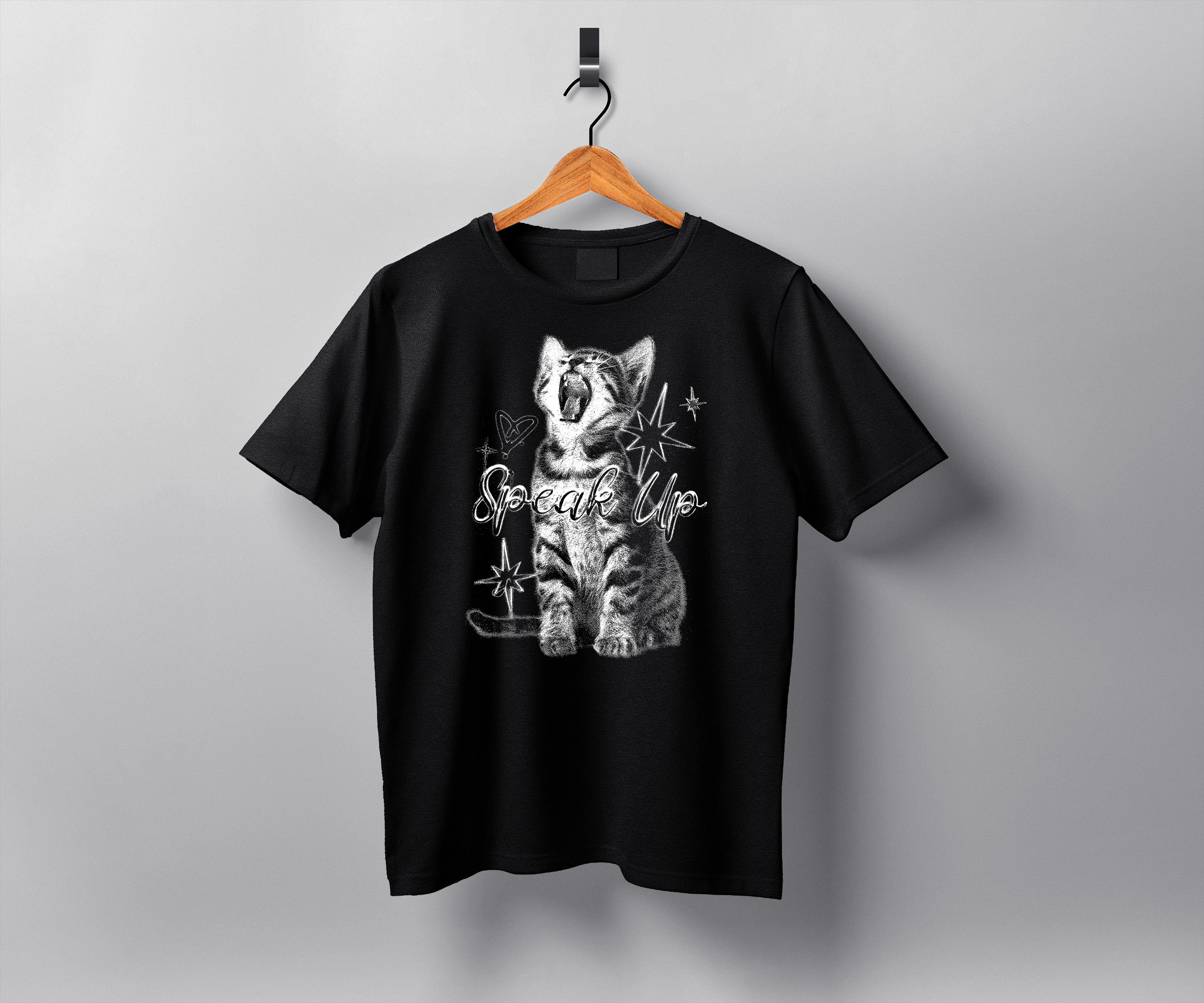 Camiseta Cat Speak