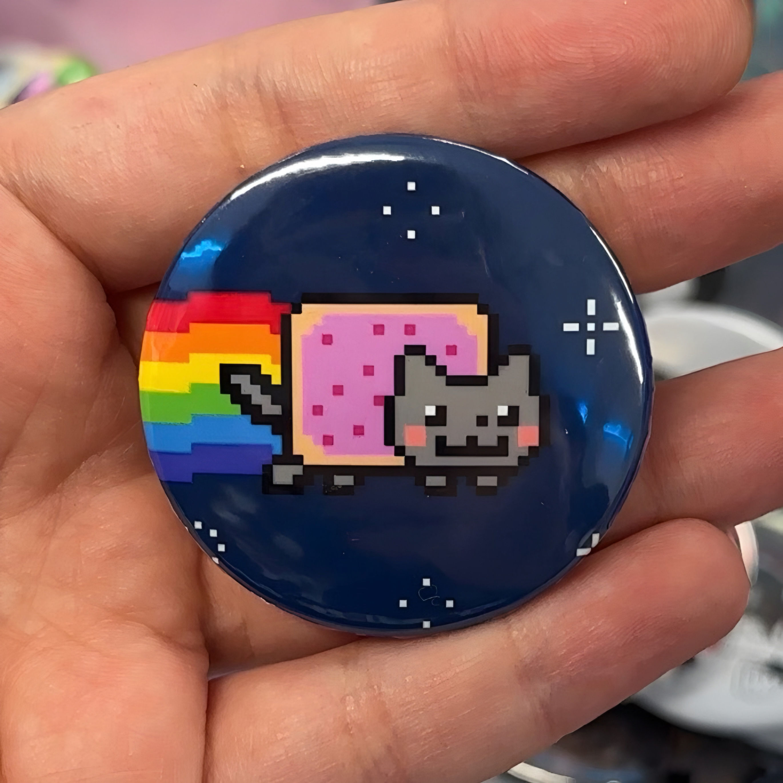 Pin Nyan Cat 5cm