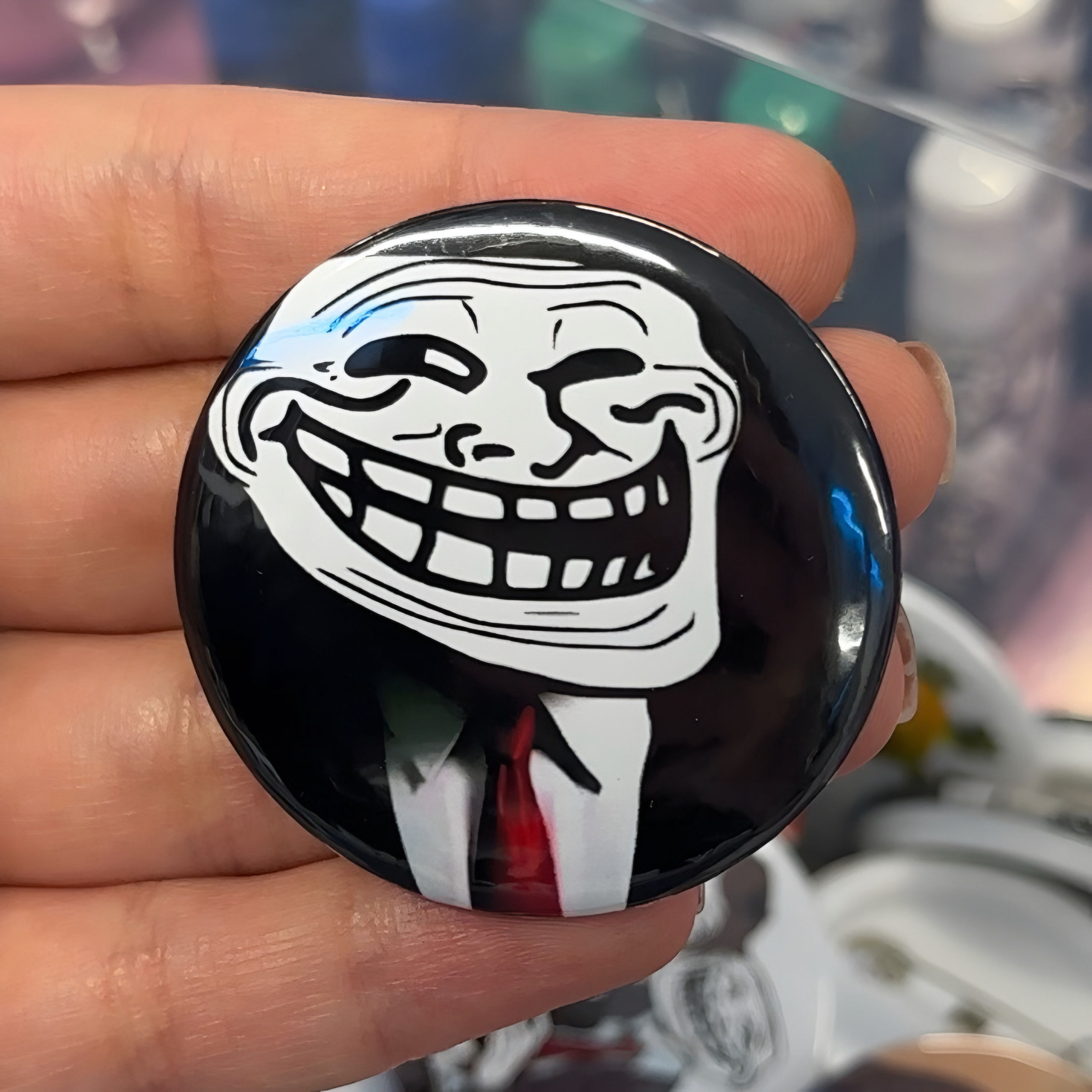 Pin TrollFace 5cm