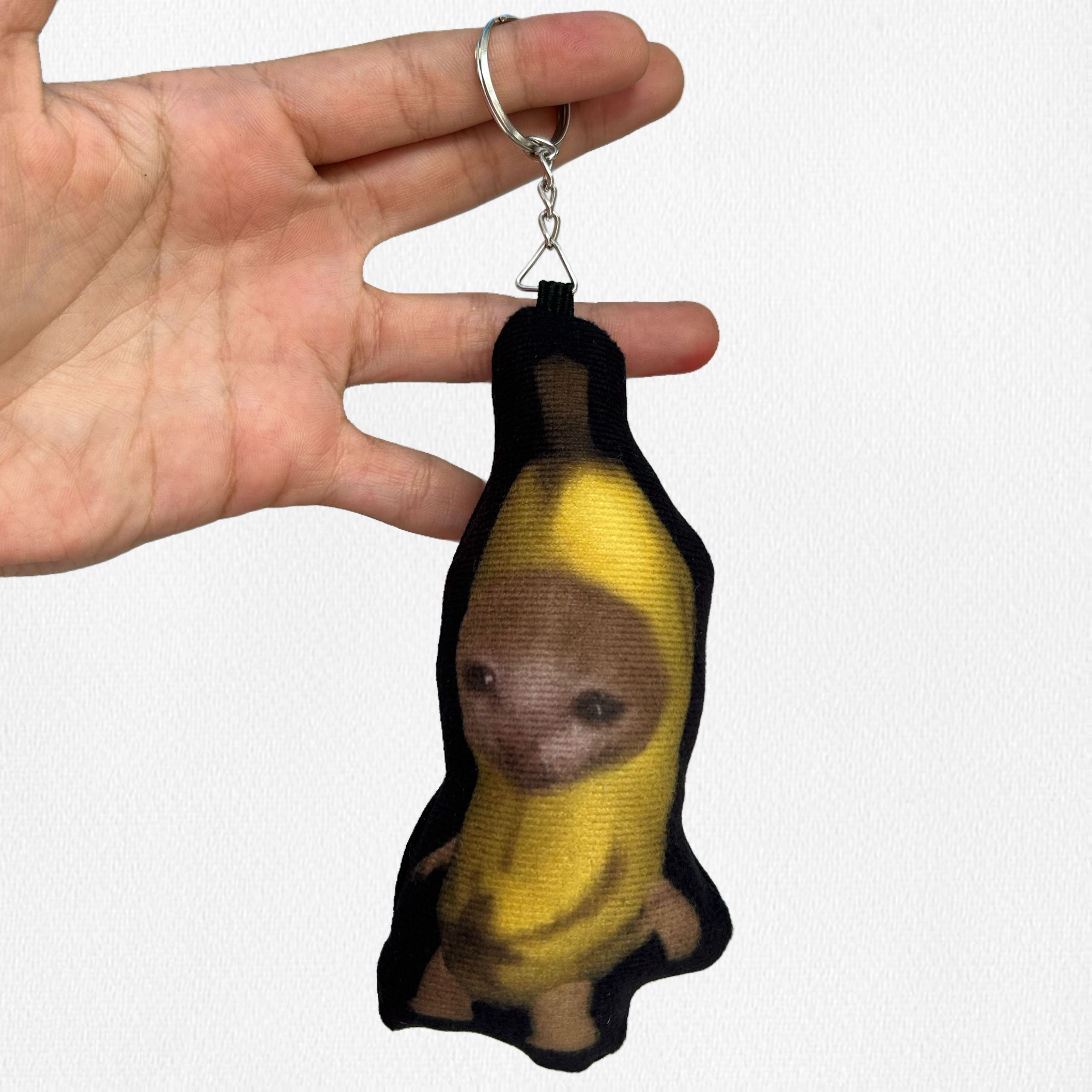 Llavero Gatito Banano
