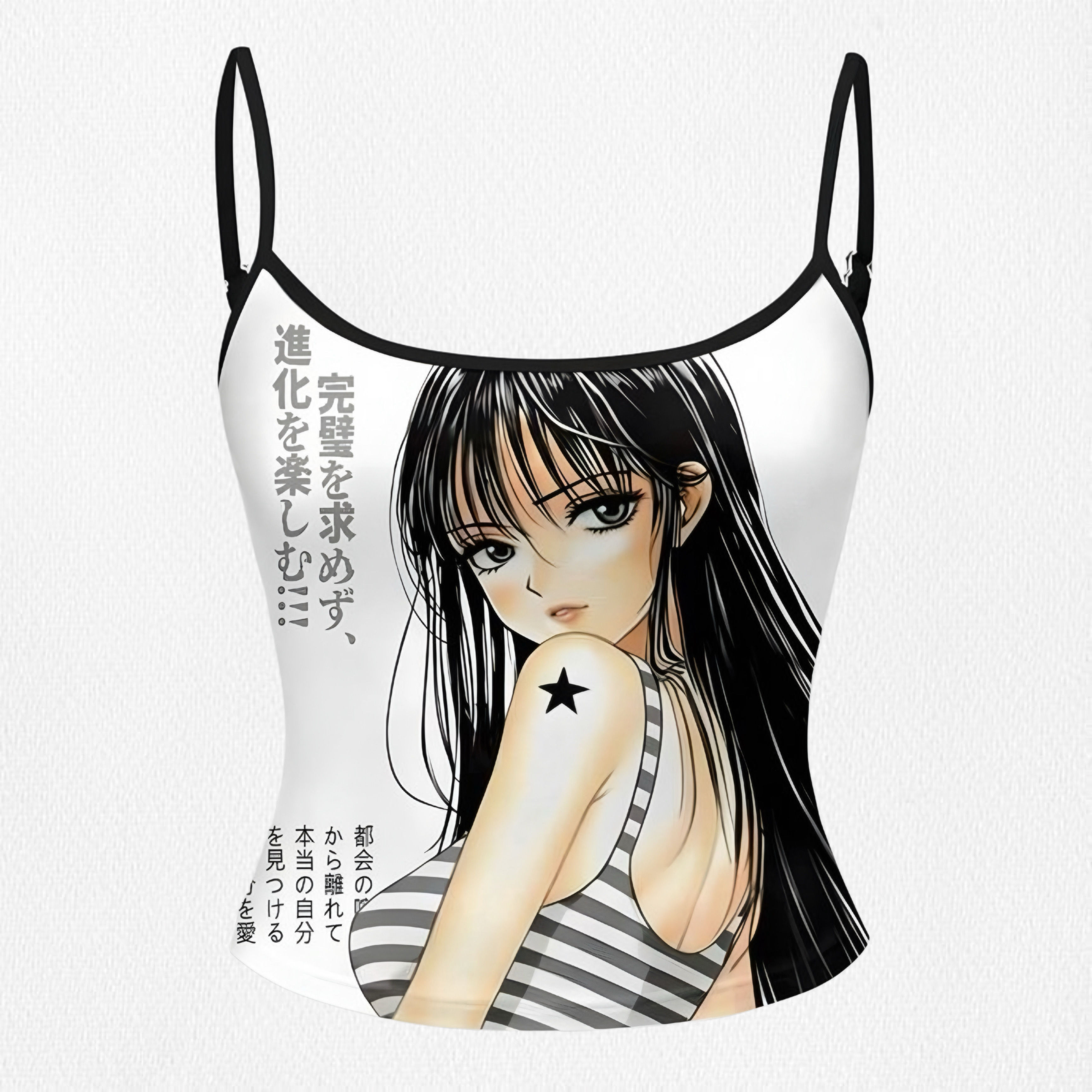 Crop top tiras Star Babe