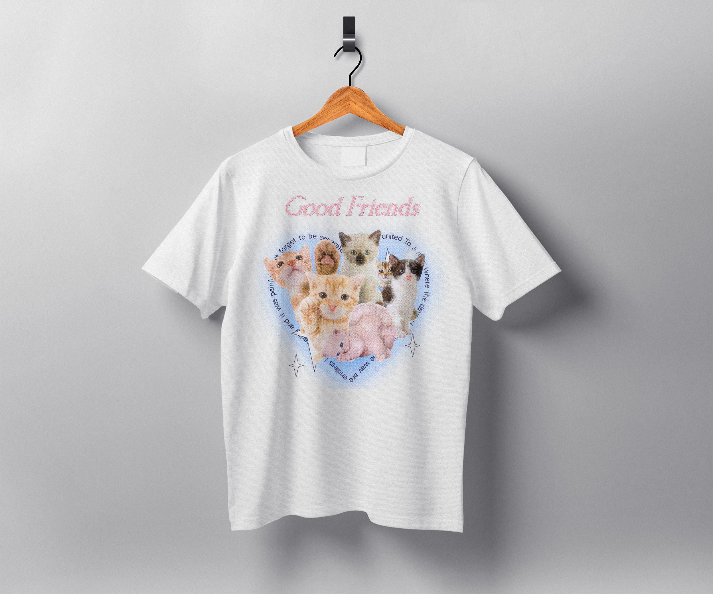 Camiseta Cats Friends