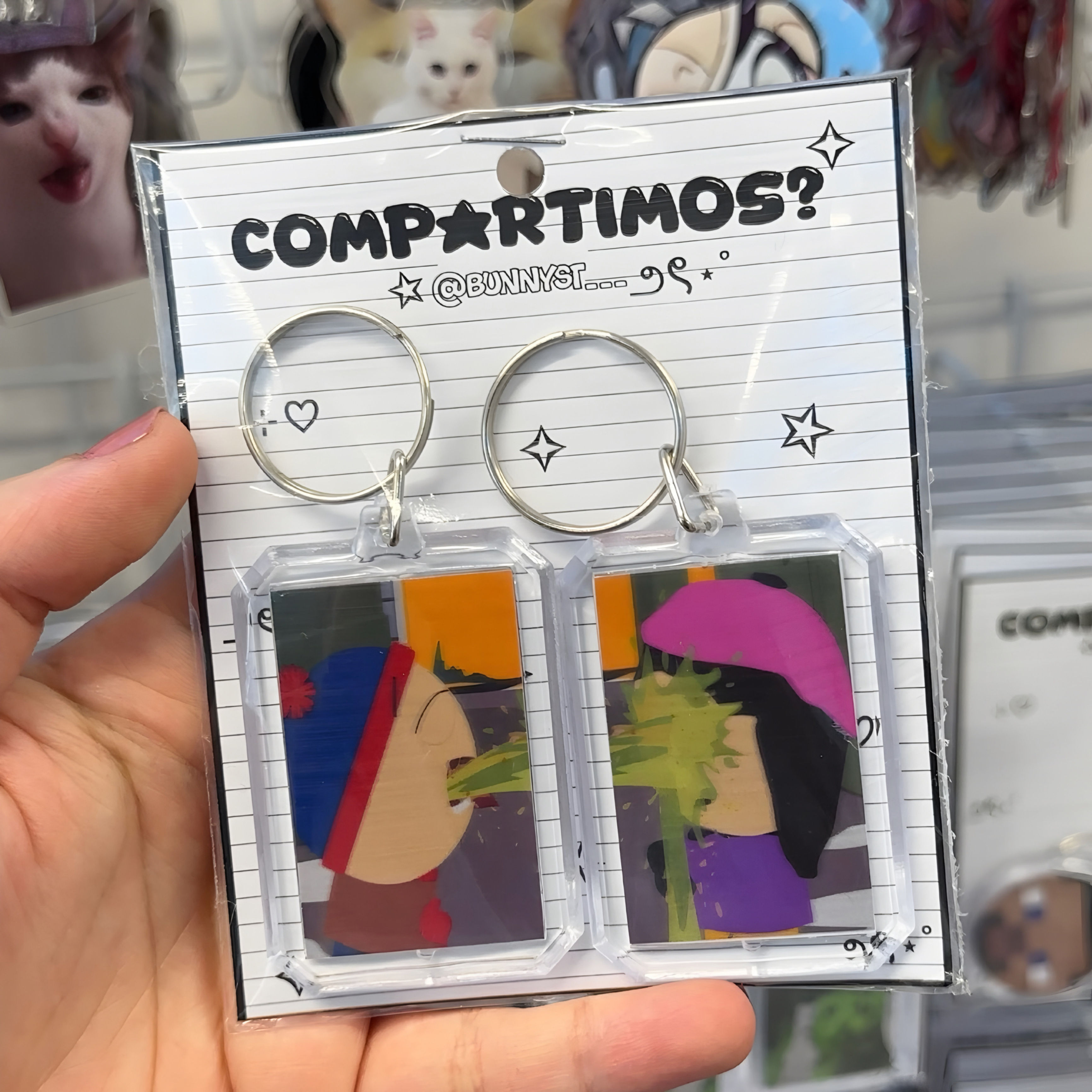 Llaveros Stan y Wendy Para Compartir