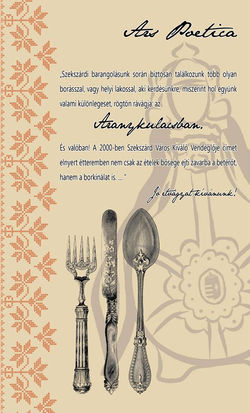 Aranykulacs étterem - Étlap