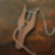 Wooden Lucet with Cord