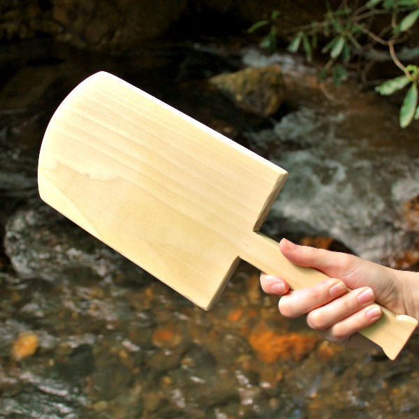 Washing Bat in Hand