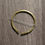 Thumbnail: Brass Penannular Brooch Front