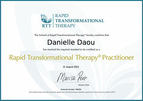 Danielle Daou - Rapid Transformational Therapy Certificate.png