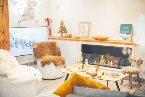 La Maison les Voutes blanches est une grande location de vacances à Serre Chevalier 1350.