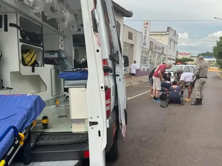 Idosa morre após ser atropelada por carro no centro de Getúlio Vargas