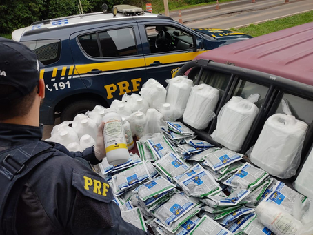 PRF já apreendeu quase 50 toneladas de agrotóxicos importados ilegalmente no RS em 2022