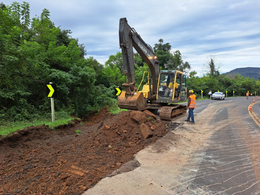 ERS-135 em Getúlio Vargas e Estação recebe obras de manutenção nesta semana