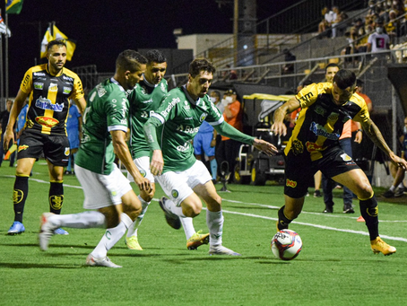 Com pênalti discutível, Ypiranga perde para Novorizontino em São Paulo