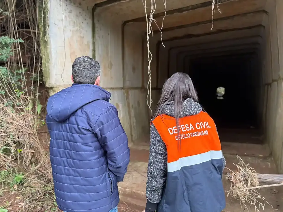 Prefeitura vistoria arroios e planeja obras de prevenção a alagamentos em Getúlio Vargas | Divulgação / Prefeitura de Getúlio Vargas