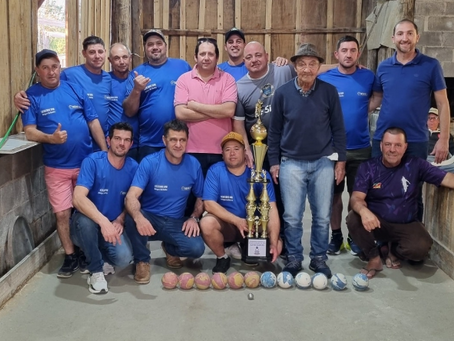 Amigos da Bocha A vence o Supercampeonato Masculino de Bochas em Estação