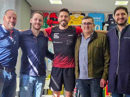 Tiago Perez se recupera de cirurgia e retoma treinamentos