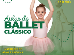 Prefeitura de Erebango abre inscrições para aulas de ballet clássico para crianças de 4 a 10 anos